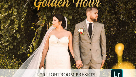 20 افکت رنگی لایت روم تم ساعت طلایی Golden Hour Lightroom Presets