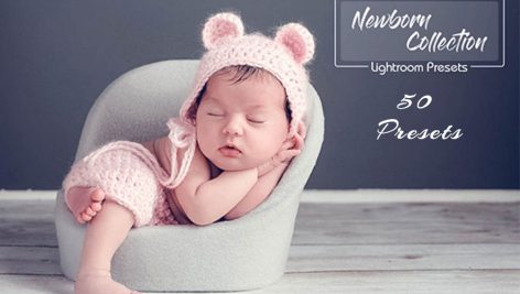 دانلود ۵۰ پریست لایت روم مخصوص نوزاد : Newborn Lightroom Presets