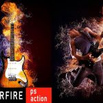 دانلود اکشن فتوشاپ Waterfire Photoshop Action