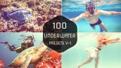 دانلود 100 پریست لایت روم حرفه ای : Underwater Lightroom Presets