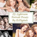 دانلود 25 پریست لایت روم creativemarket Portrait 25 Lightroom Presets