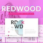 دانلود قالب آماده پاورپوینت REDWOOD Powerpoint Template