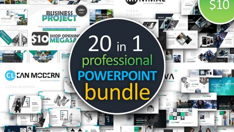 دانلود مجموعه 1000قالب آماده پاورپوینت Powerpoint Bundle