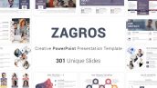 دانلود مجموعه 12000 قالب پاورپوینت Zagros Business PowerPoint Template