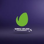 دانلود پروژه آماده افترافکت : نمایش لوگو Simple Splash Logo