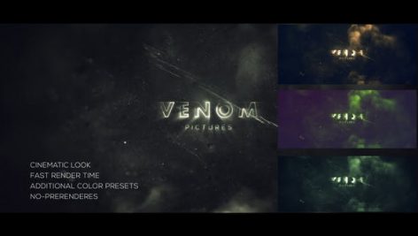 دانلود پروژه آماده افترافکت : نمایش لوگو Venom Logo Reveal