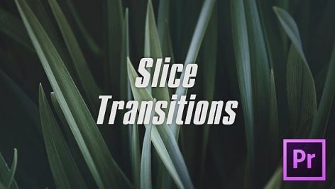 دانلود پکیج ترنزیشن حرفه ای پریمیر Slice Transitions