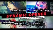 دانلود پروژه افترافکت با موزیک : تیتراژ فیلم Dynamic Opener