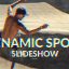 دانلود پروژه آماده افترافکت با موزیک : اسلایدشو و تیتراژ Dynamic Sport Slideshow