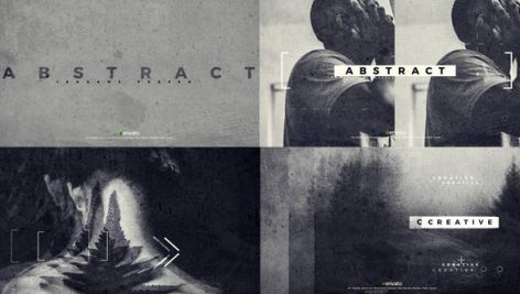 دانلود پروژه آماده افترافکت با موزیک : اسلایدشو Abstract videohive