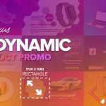 دانلود پروژه آماده افترافکت با موزیک : معرفی و تبلیغ محصولات Dynamic Product Promo