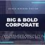 دانلود پروژه آماده پریمیر با موزیک : معرفی شرکت Big Bold Corporate