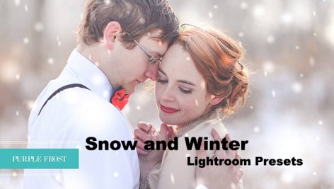 دانلود 32 پریست آماده رنگی زمستانی لایتروم : Snow and Winter Lightroom Presets