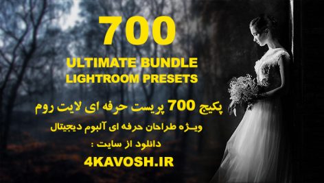 دانلود 700 پریست لایت روم فوق حرفه ای : Lightroom Presets Bundle