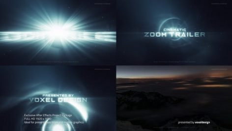 دانلود پروژه آماده افترافکت با موزیک وله و تیتراژ ZOOM Cinematic Trailer