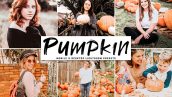 دانلود پریست لایت روم و Camera Raw و اکشن: Pumpkin Lightroom Presets Pack
