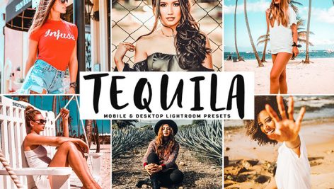 دانلود پریست لایت روم و Camera Raw و اکشن: Tequila Mobile Desktop Lightroom Presets