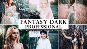 دانلود پریست لایتروم و Camera Raw و اکشن: Fantasy Dark Professional Presets