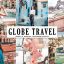 دانلود پریست لایتروم و Camera Raw و اکشن: Globe Travel Lightroom Presets