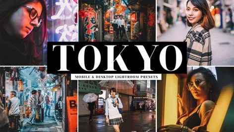 دانلود پریست لایتروم و Camera Raw و اکشن: Tokyo Lightroom Presets Pack