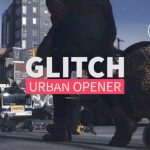 پروژه پریمیر تیتراژ با افکت گلیچ و نویز و پارازیت Glitch Urban Opener