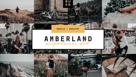 دانلود پریست لایت روم دسکتاپ و موبایل : Amberland Edition Lightroom Preset