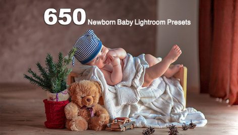 دانلود 650 پریست لایت روم مخصوص آتلیه کودک و نوزاد Newborn Baby Lightroom Presets
