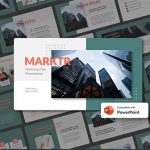 دانلود قالب آماده پاورپوینت تم مارکتینگ MARKTR Marketing Plan PowerPoint Template