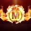 پروژه افترافکت لوگو با موزیک لوگوی آتشین Fire Surge Logo Reveal