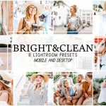 پریست لایت روم دسکتاپ و موبایل تم سفید Bright and Clean Lightroom Presets