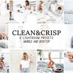 پریست لایت روم دسکتاپ و موبایل تم فشن Clean and Crisp Lightroom Presets