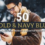 پریست لایت روم دسکتاپ و موبایل تم طلایی Gold Navy Lightroom Presets