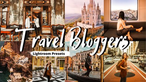 پریست لایت روم دسکتاپ و موبایل تم مسافرتی Travel Bloggers Lightroom Presets