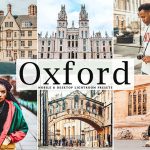 پریست لایت روم و Camera Raw و اکشن تم اکسفورد Oxford Lightroom Presets Pack