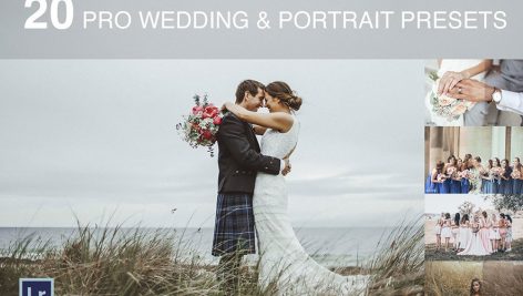 دانلود ۲۰ پریست لایت روم عروسی wedding and portrait presets