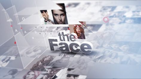پروژه افترافکت با موزیک اسلایدشو ۳ بعدی Faces Of The Day