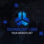 پروژه افترافکت لوگو با موزیک افکت تکنولوژی مدرن Technology Logo