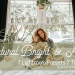 پریست لایت روم دسکتاپ و موبایل تم رنگ طبیعت Natural Bright And Airy Presets