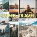 92 پریست لایت روم و پریست کمرا راو تم مسافرت Super Travel Preset Bundle