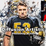 دانلود اکشن فتوشاپ گستردگی هنری Diffusion Artistic Photoshop Action