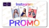 پروژه پریمیر با موزیک تبلیغات اینستاگرام Instagram Channel Promo Slideshow