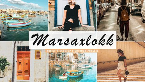 پریست لایت روم و پریست کمرا راو تم ماراکسلوک Marsaxlokk Lightroom Presets Pack