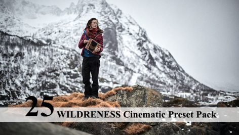 دانلود 25 پریست لایت روم سینمایی WILDRENESS Cinematic Preset Pack