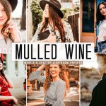 پریست لایت روم و Camera Raw و اکشن تم رنگ شرابی Mulled Wine Mobile And Desktop Lightroom Presets