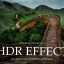 60 پریست لایتروم و براش لایت روم کنتراست بالا HDR Effect Lightroom Presets
