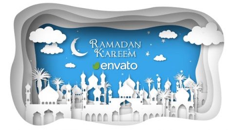 پروژه آماده افتر افکت ماه رمضان با موزیک Ramadan and Eid Mubarak Opener