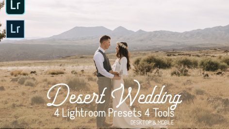 پریست لایت روم عروسی تم عروس صحرا Desert Wedding Lightroom Presets