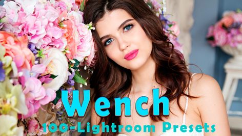 100 پریست لایت روم دسکتاپ پرتره Wench Lightroom Presets