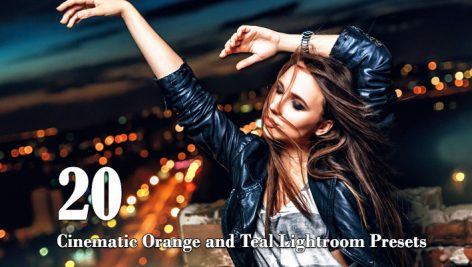 20 پریست لایت روم سینمایی Cinematic Orange and Teal Lightroom Presets