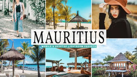 34 پریست لایت روم و Camera Raw جزیره موریتیوس ماداگاسکار Mauritius Mobile And Desktop Lightroom Presets